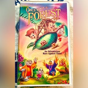 Once Upon A Forest: An Adventurous Race Against Time CLAMSHELL VHS